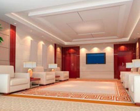 Hotel Lobby Showcases